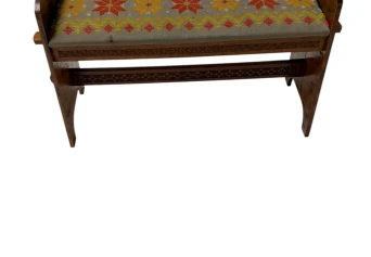 Swedish Mid-Century Modern Ash Small Bench or Stool, 1960s